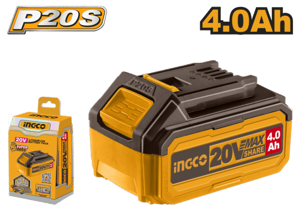 Batterie au lithium 20 V/4Ah INGCO FBLI20021