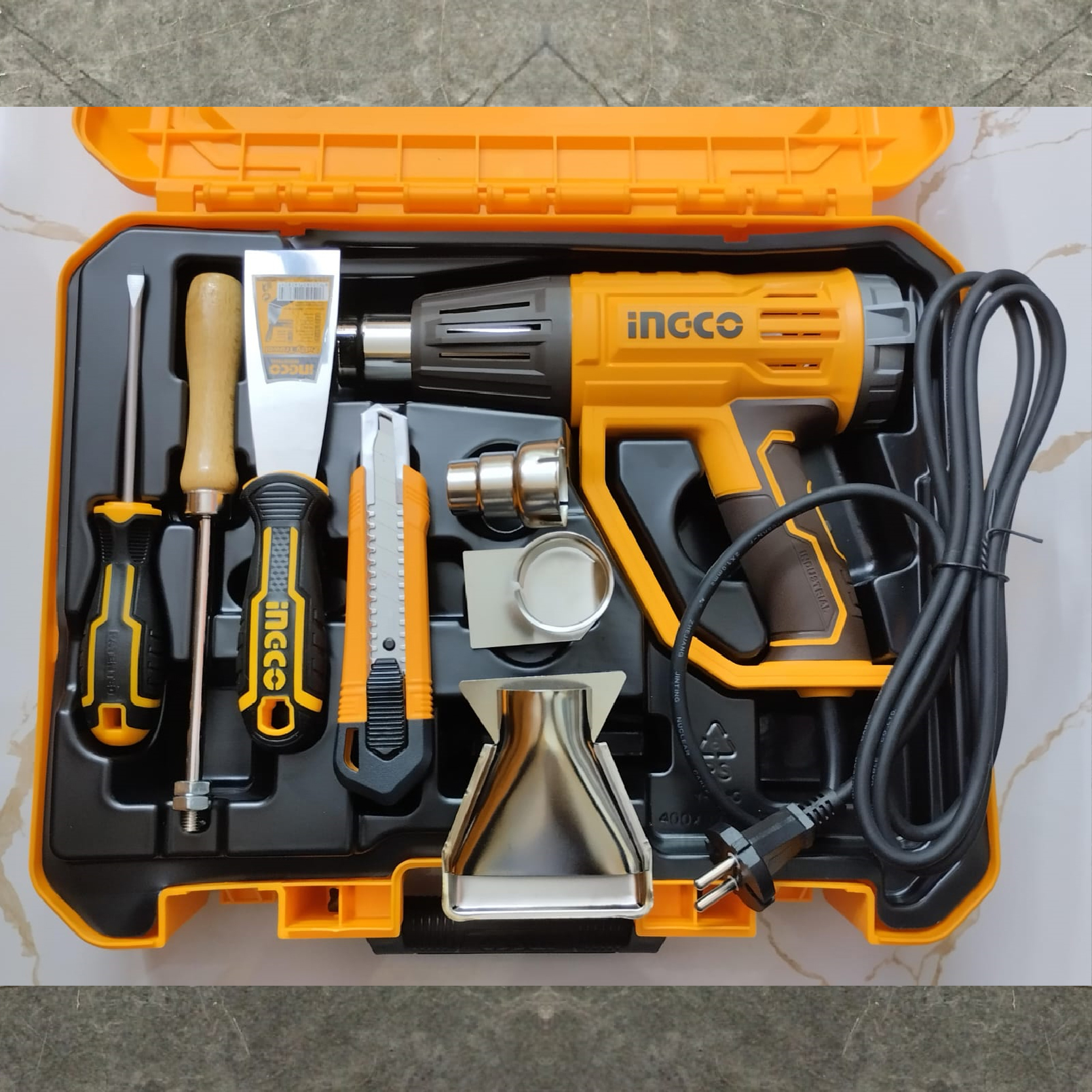 Pistolet Thermique 2000w INGCO HG2000581 – Image 2