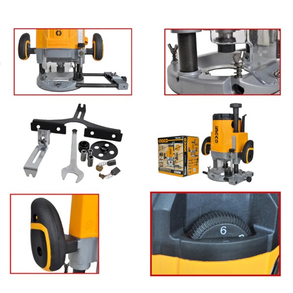 Défonceuse électrique 2200W INGCO RT22008 – Image 4