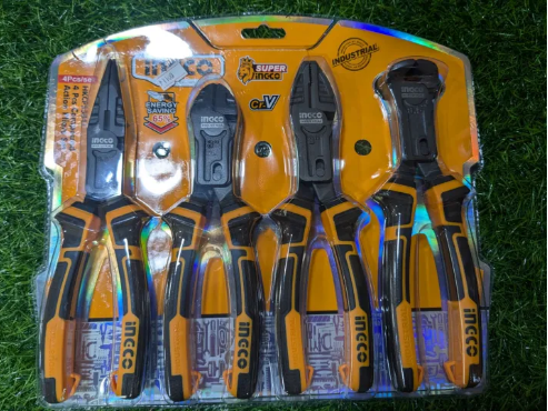 Jeu de pinces Longueur 203,2 mm 4 pièces INGCO HKCPS5841 – Image 2