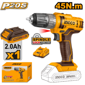 Perceuse visseuse 20v 45NM INGCO CDLI200518