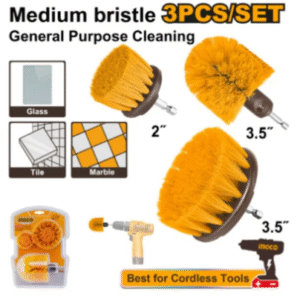 Ensemble de 3 brosses à poils moyens WCBM0301 INGCO