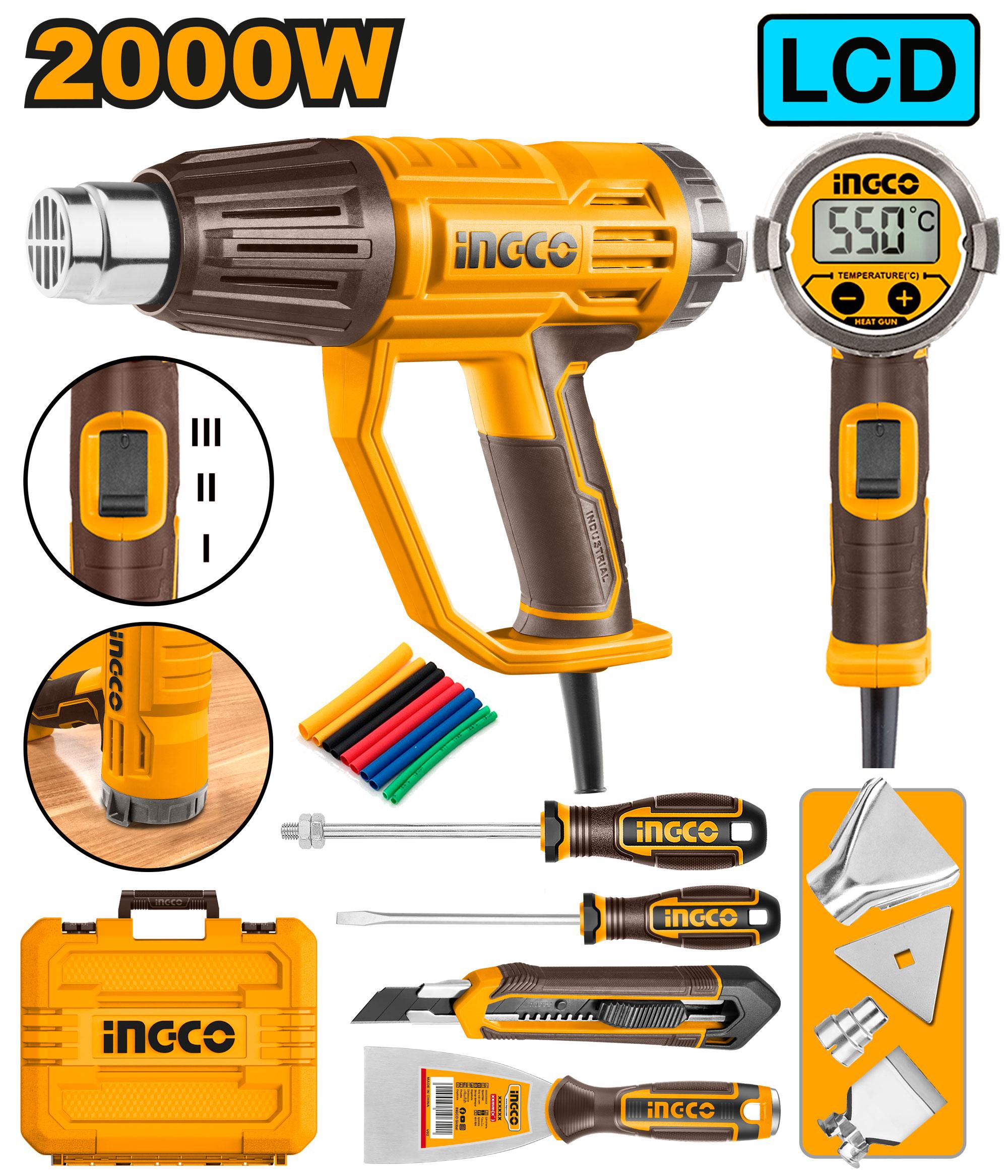 Pistolet Thermique 2000w INGCO HG2000581