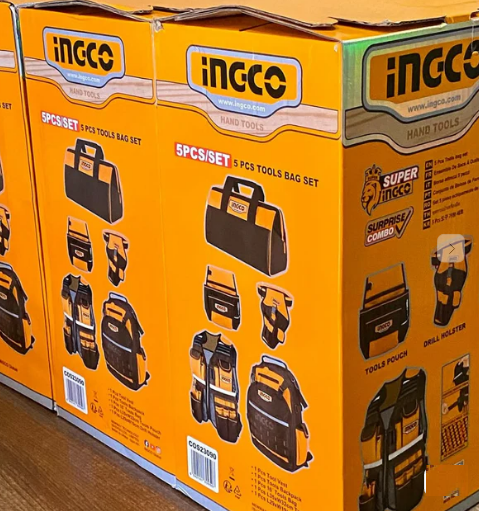 Ensemble de 5 sacs à outils INGCO – COS23090 – Image 3