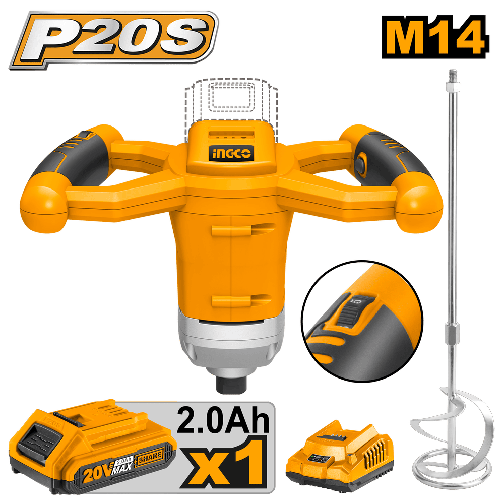 Mixeur sans fil 20V INGCO MXLI20011