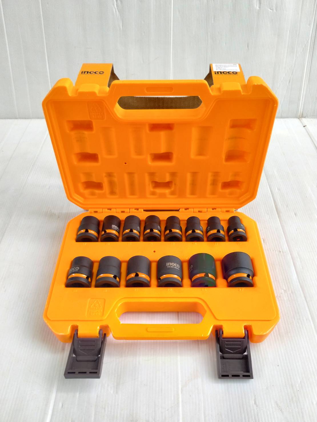 Coffret de douilles à chocs INGCO 14 pièces HKISSD12141 – Image 5
