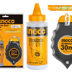 Ensemble de niveau à craie avec enrouleur INGCO HCLR0130