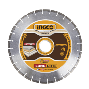 Disque diamanté à sec segmenté pour béton INGCO 16 x 25,4 mm– DMD044052