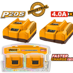 Kit de chargeur lithium-ion INGCO COSLI250388 P20S 4.0AH