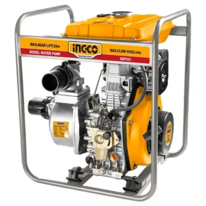 Moto-pompe gasoil GPE301 ingco 5.5hp 80mm
