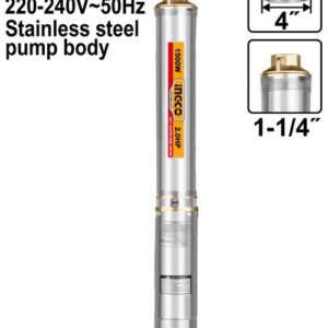 Pompe Immergée 2HP 1500W INGCO DWP150062