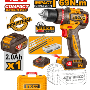 Perceuse à percussion compacte sans fil et sans balais CIDLI426981