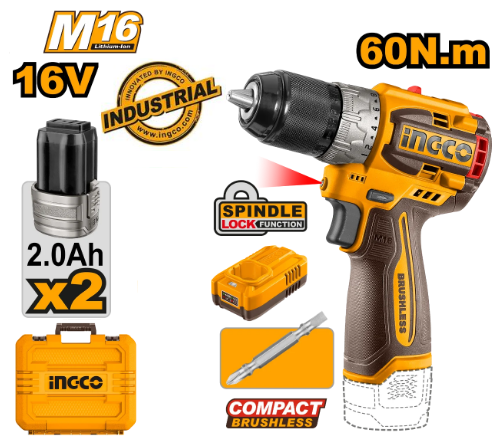 Perceuse-visseuse compacte sans fil et sans balais CDLI16682