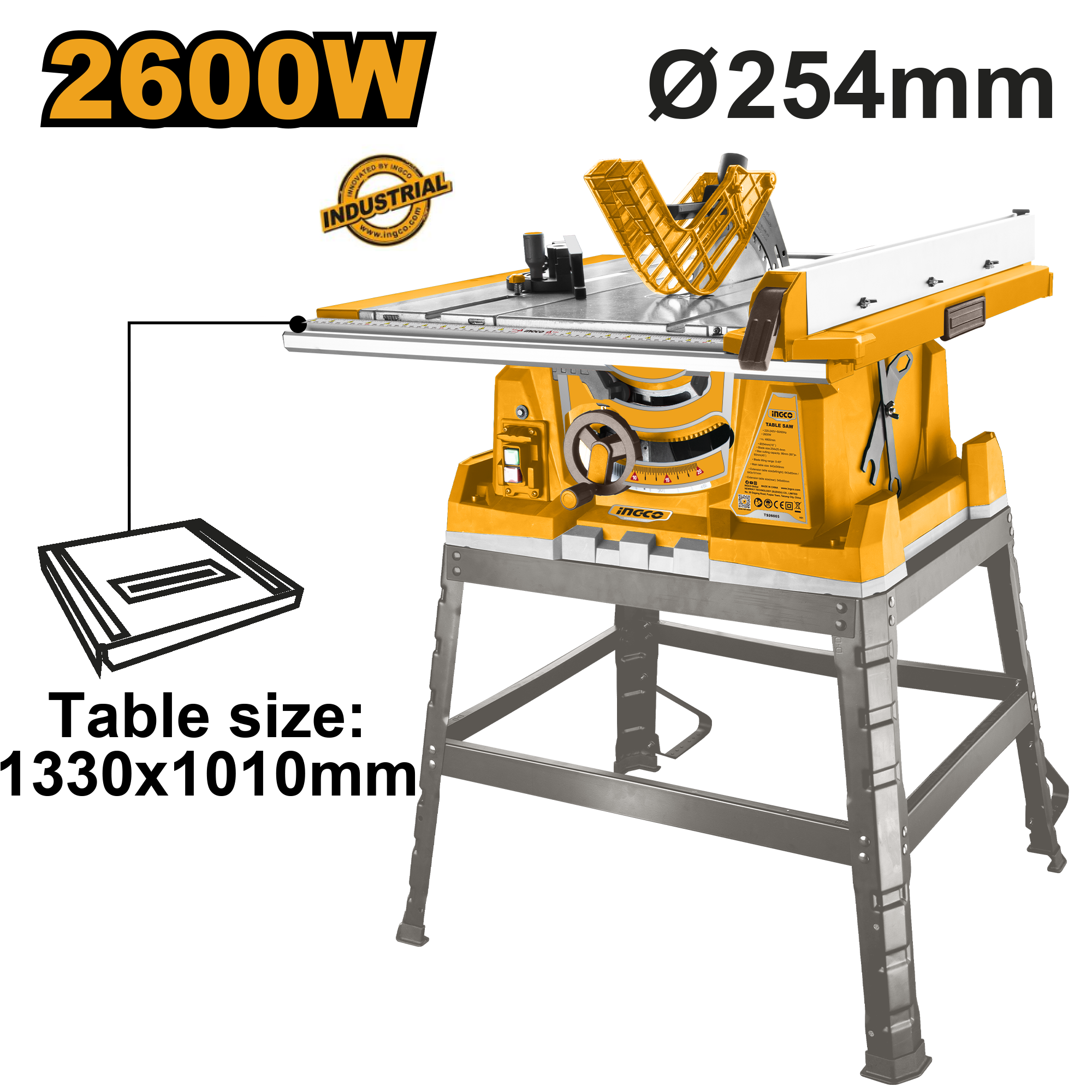 Scie sur table 2600 W TS26005