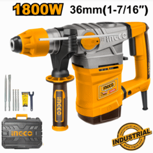 MARTEAU PERFORÉ INGCO RH18008 1800W 850RPM 7 JOULE