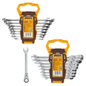 Jeu de 16 clés à cliquet annulaires INGCO HKSPAR2016
