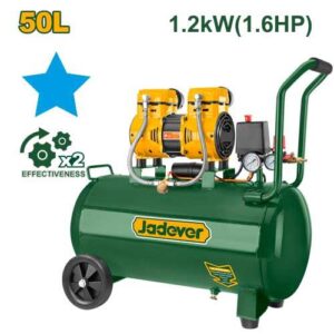 Compresseur d'air 50L silencieux JADEVER JDAP1A25