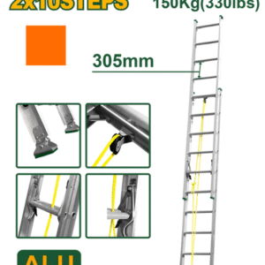 Échelle télescopique à 2 sections JADAVER 5 m JDLD8H20