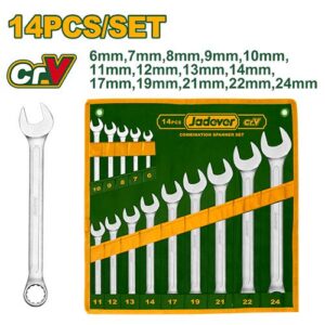 Jeu de 14 clés mixtes JADEVER JDSP1M24
