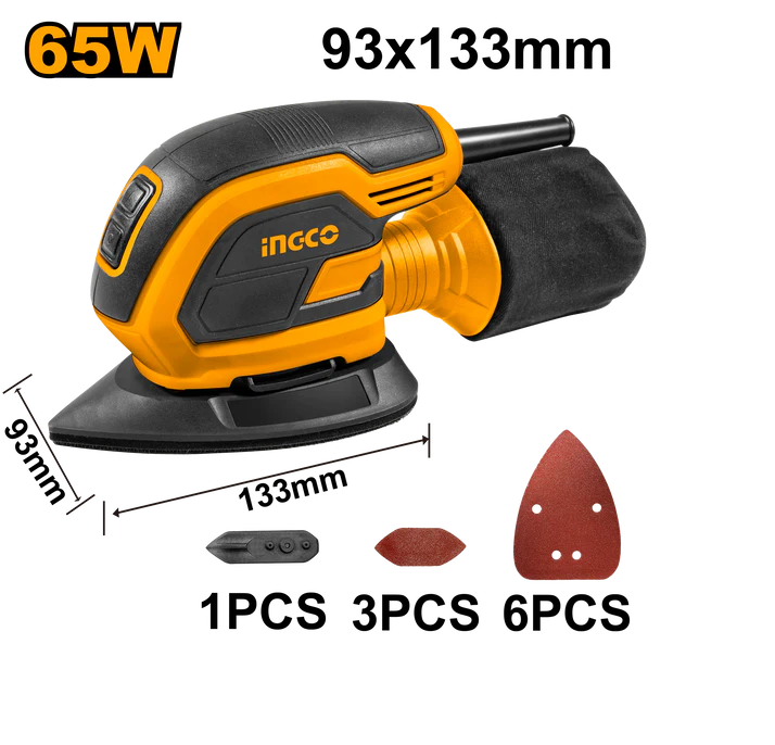 Ponceuse orbitale INGCO MS6505 - 65 W