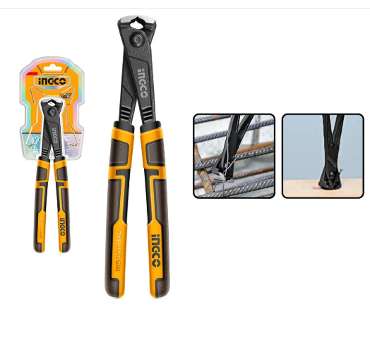 Pince d'assemblage industrielle en acier renforcé Ingco 9 228 mm