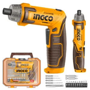 Visseuse tournevis sans fil 8v ingco avec accessoires