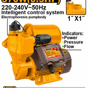 Pompe a eau surpresseur INGCO 0.5hp 370w VPZ3708