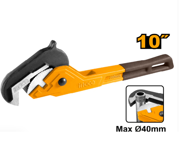 Clé à cliquet pour tuyauterie INGCO HPW1410