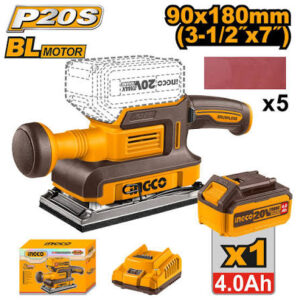 ponceuse de finition 20v ingco CFSLI20311