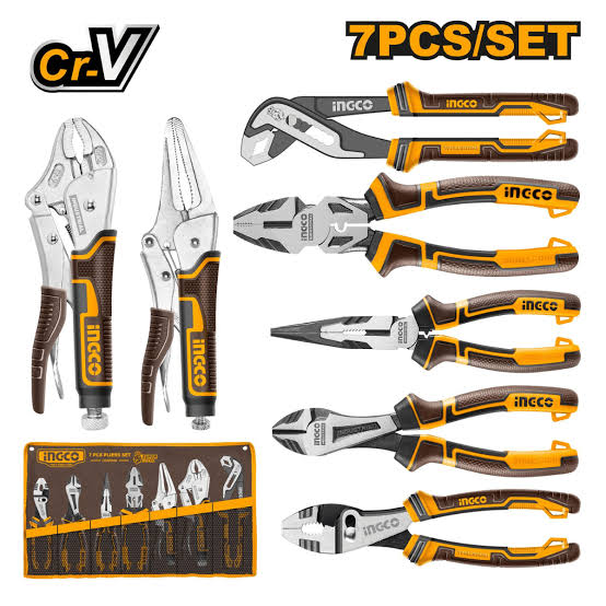 Ensemble de 7 pinces INGCO COS23036