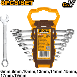 Jeu de clés mixtes INGCO HKSPA1088