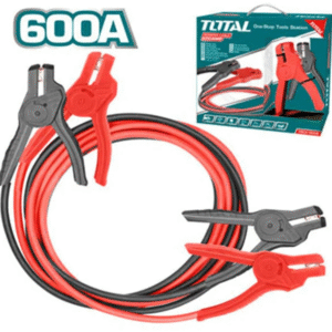 Câble Masse 600A 3m Avec Pinces Auto TOTAL PBCA16008
