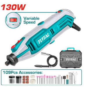 Mini Meuleuse 130W Compacte Bricolage Modélisme TOTAL TG513326