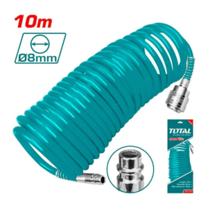 TUYAU D’AIR 10M – Tuyau Air TOTAL 12 Bar 8mm–Brico THT11101