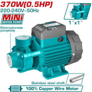 ELECTRO-POMPE à EAU 0,5CV 370W TOTAL TWP137026