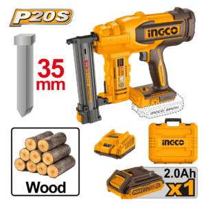 Kit cloueuse sans fil lithium-ion 20 V INGCO CBNLI2008