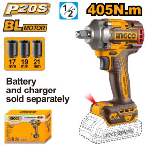 Clé à chocs 20 V 405 Nm sans batterie ni chargeur – CIWLI20451