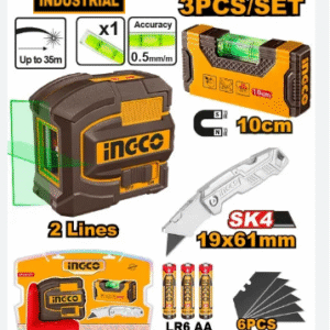 Coffret d'outils 3 pièces INGCO COSLL251002