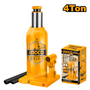 Cric bouteille hydraulique 4 tonnes HBJ402