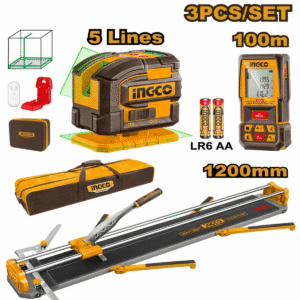 Ensemble complet d’outils 3 pièces INGCO COS251011