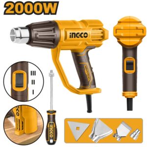 Pistolet thermique 2000W INGCO HG200078