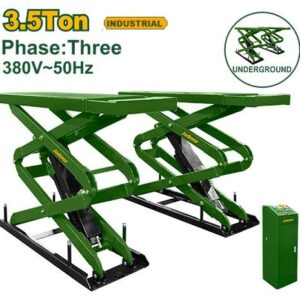 Pont élévateur encastré à double ciseaux 3,5 tonnes Jadever JDHC7335
