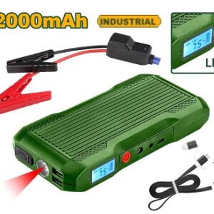Démarreur de batterie 12000mAh lithium-ion JDLY1512