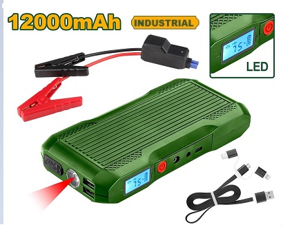 Démarreur de batterie 12000mAh lithium-ion JDLY1512