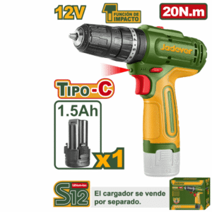 PERCEUSE VISSEUSE A PERCUSSION 12 V 20 NM JADEVER - JDCDS5681