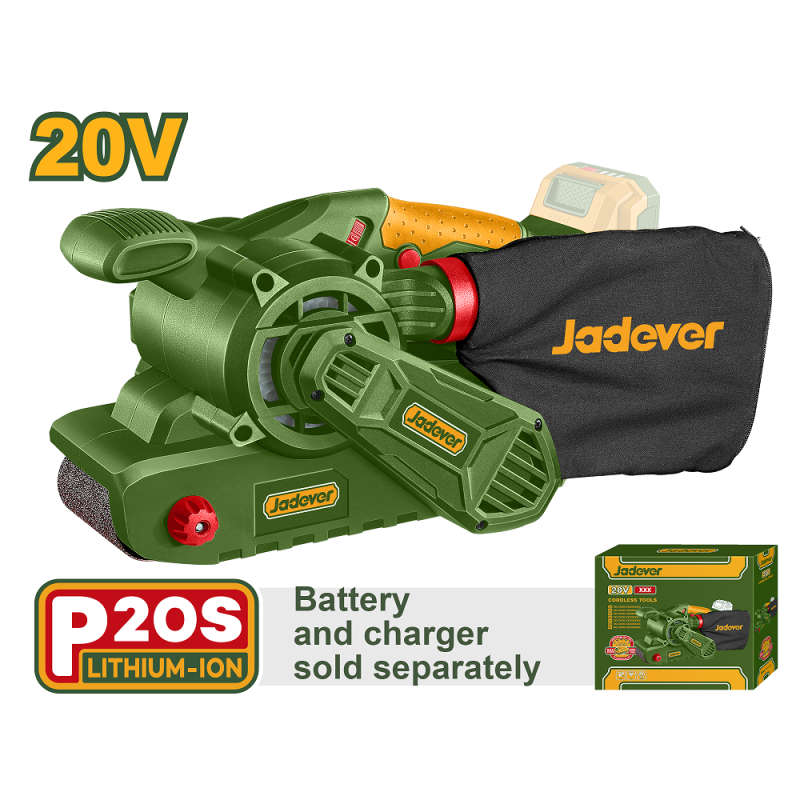 Ponceuse à bande sans fil 20V JADEVER JDLBS1520