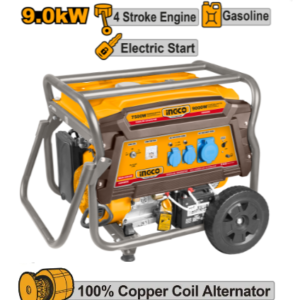 Groupe électrogène à essence gaz 9kva 9000w GE90006CTF INGCO