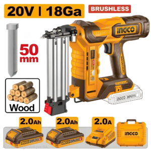 Cloueuse sans fil INGCO 20 V 18Ga industrielle CBNLI500857