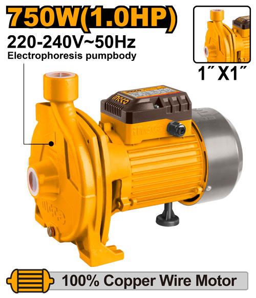 Pompe périphérique 1 hp ingco CPM7508