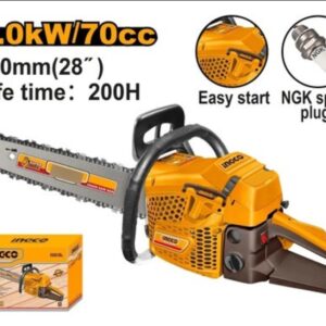 Tronçonneuse à essence 70cc 28″ INGCO 71 cm